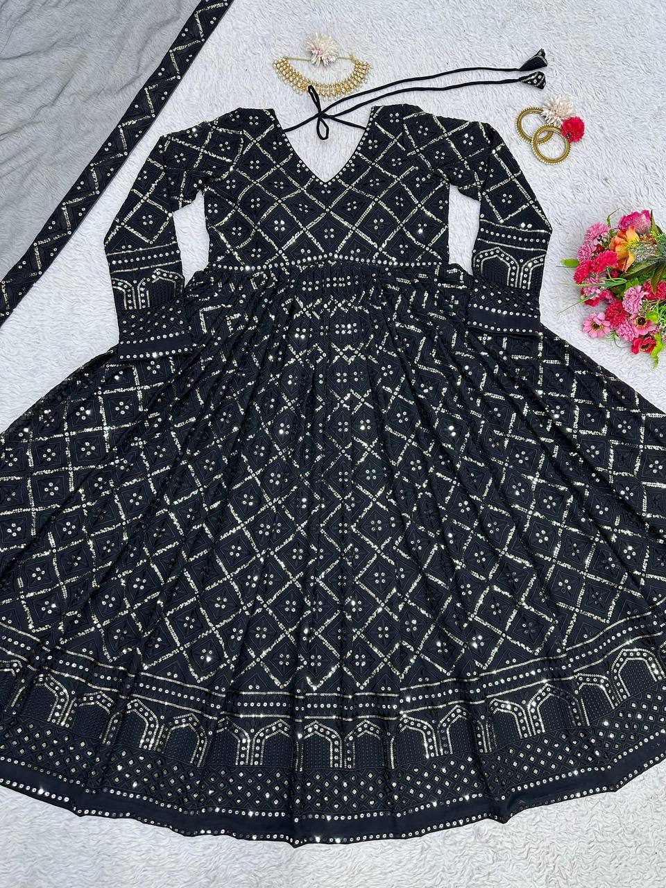 Amazing Embroidered Work Salwar Suit