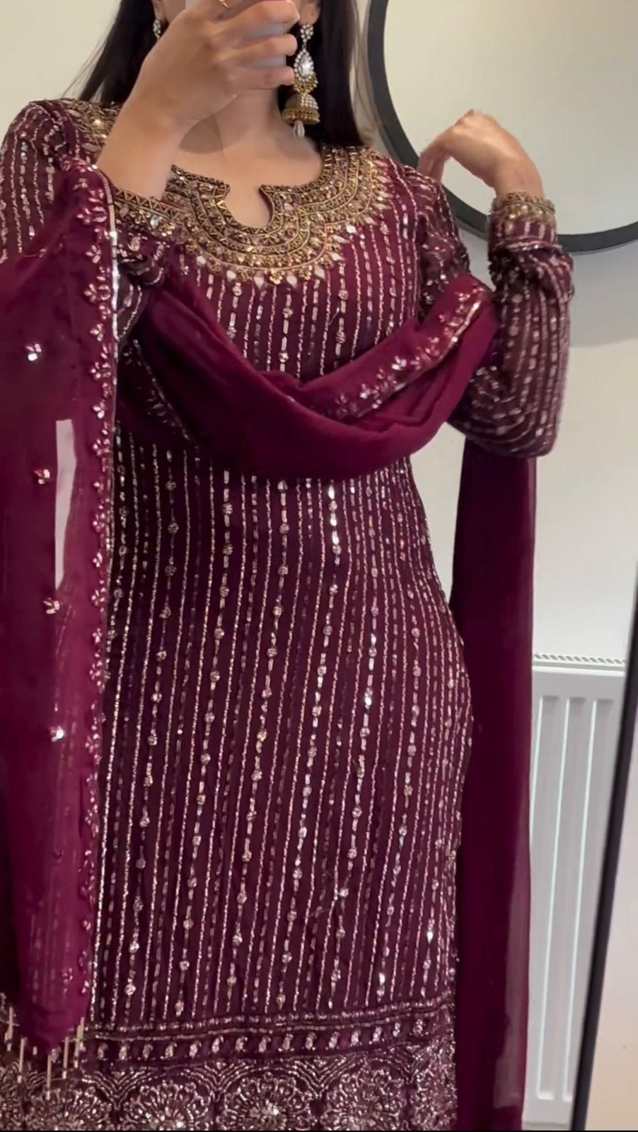 Karachi Style Straight Cut Ready to Wear Suit