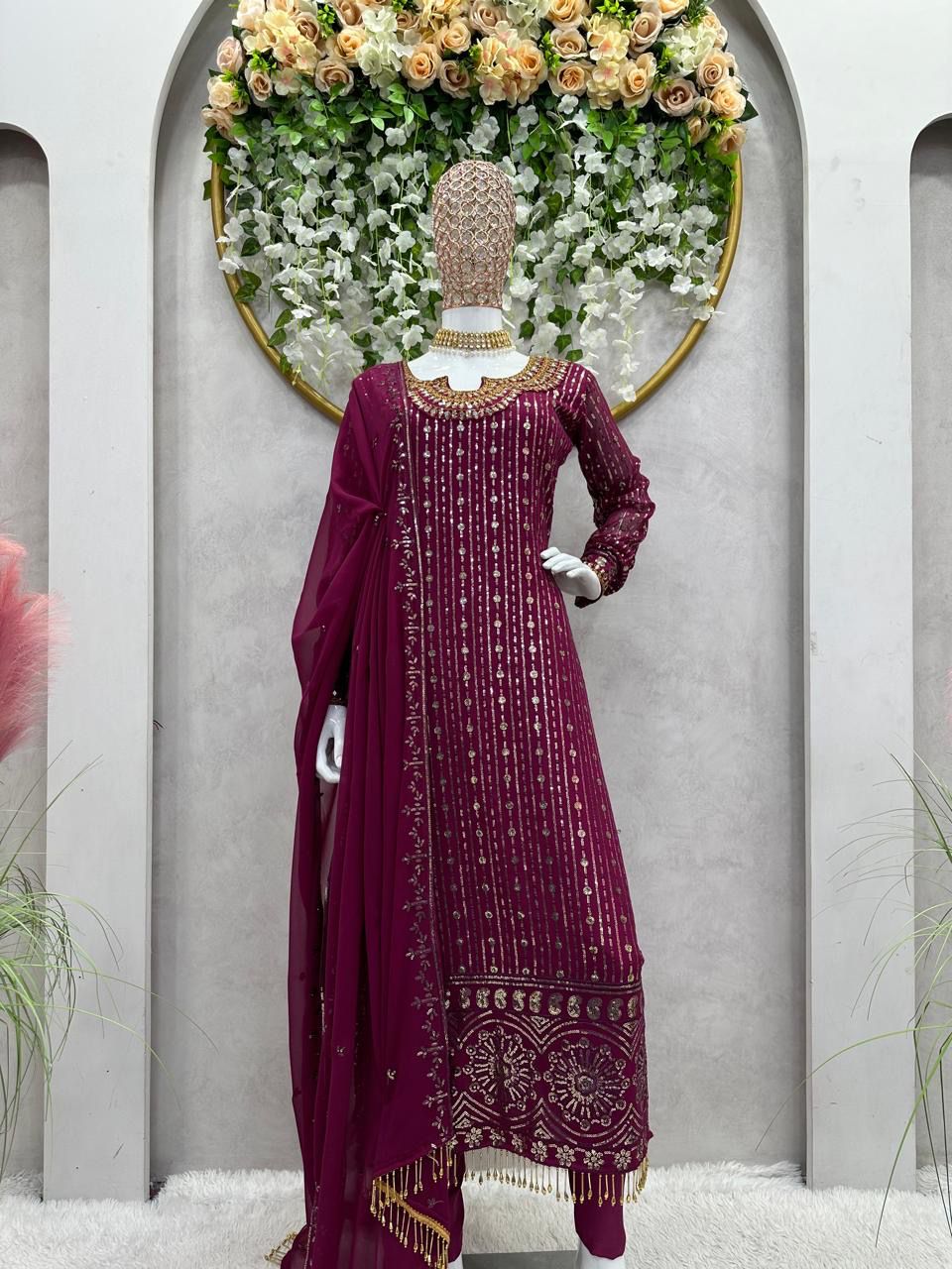 Karachi Style Straight Cut Ready to Wear Suit