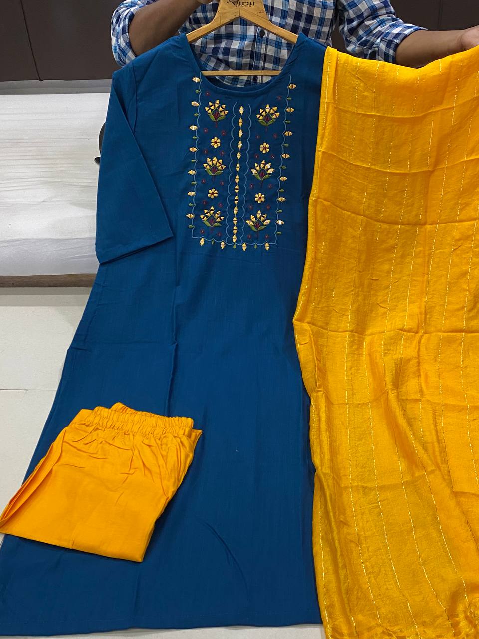 Amazing South Silk Ready To Wear Ethnic Set With Dupatta in All Size