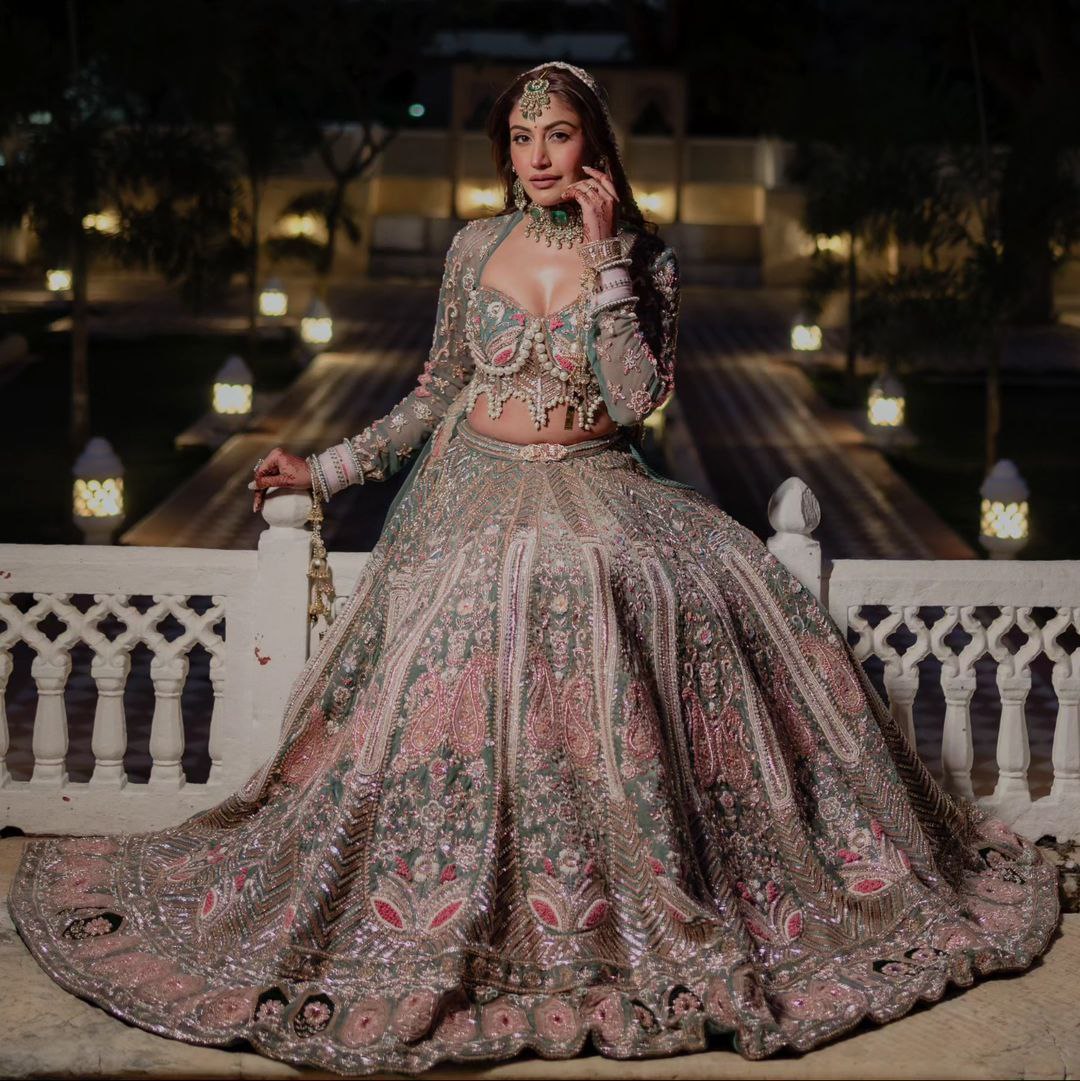 Wedding Wear Silk Lehenga Choli