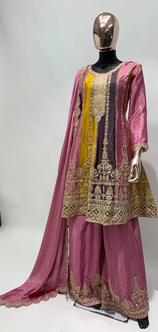 Wedding Wear Gulkarya Preet Readymade Designer Sharara Suit