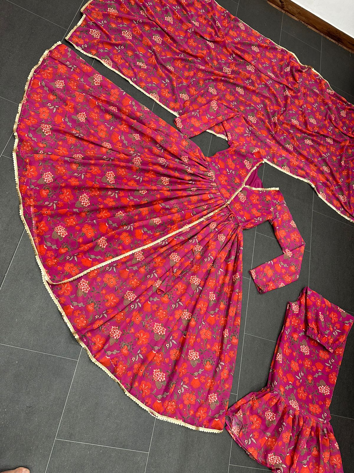 Aggregate 84+ umbrella gown cutting stitching latest